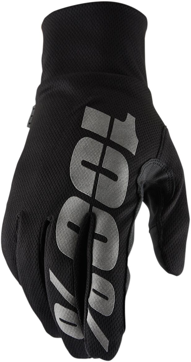 100% GLOVE HYDRO WP BK SM 10017-00000