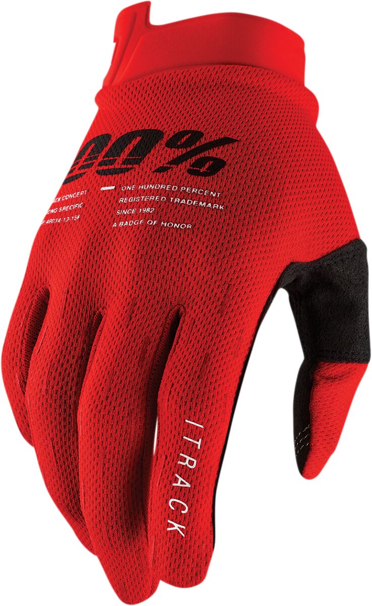 100% GLOVE ITRACK RD SM 10008-00015