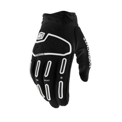 100% GLOVES AIRMATIC BLACK - L 10041-00003