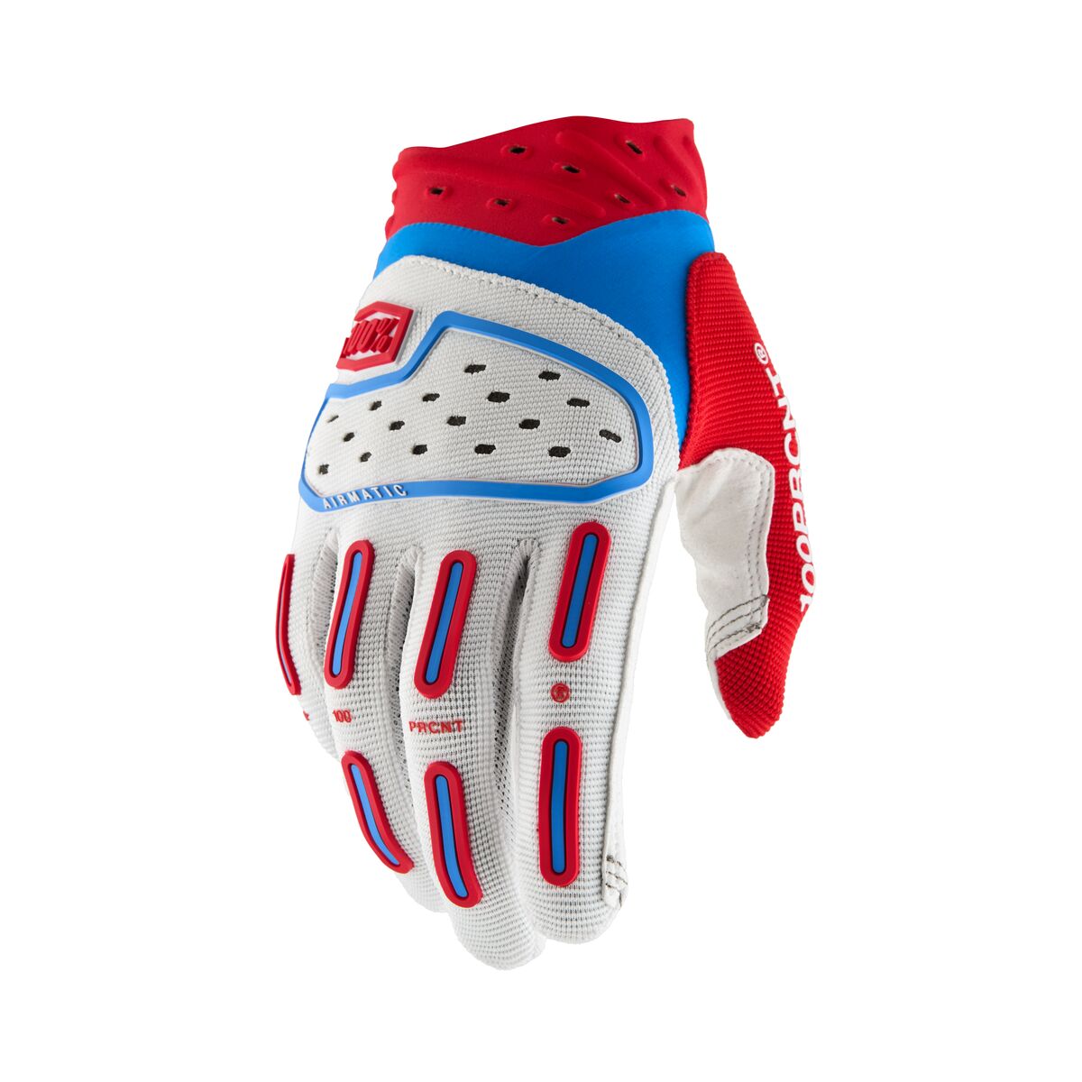 100% GLOVES AIRMATIC RED/WHITE/BLUE 10041-00027
