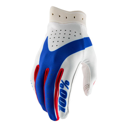 100% GLOVES ITRACK RED/WHITE/BLUE - 10044-00021