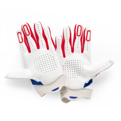 100% GLOVES ITRACK RED/WHITE/BLUE - 10044-00023