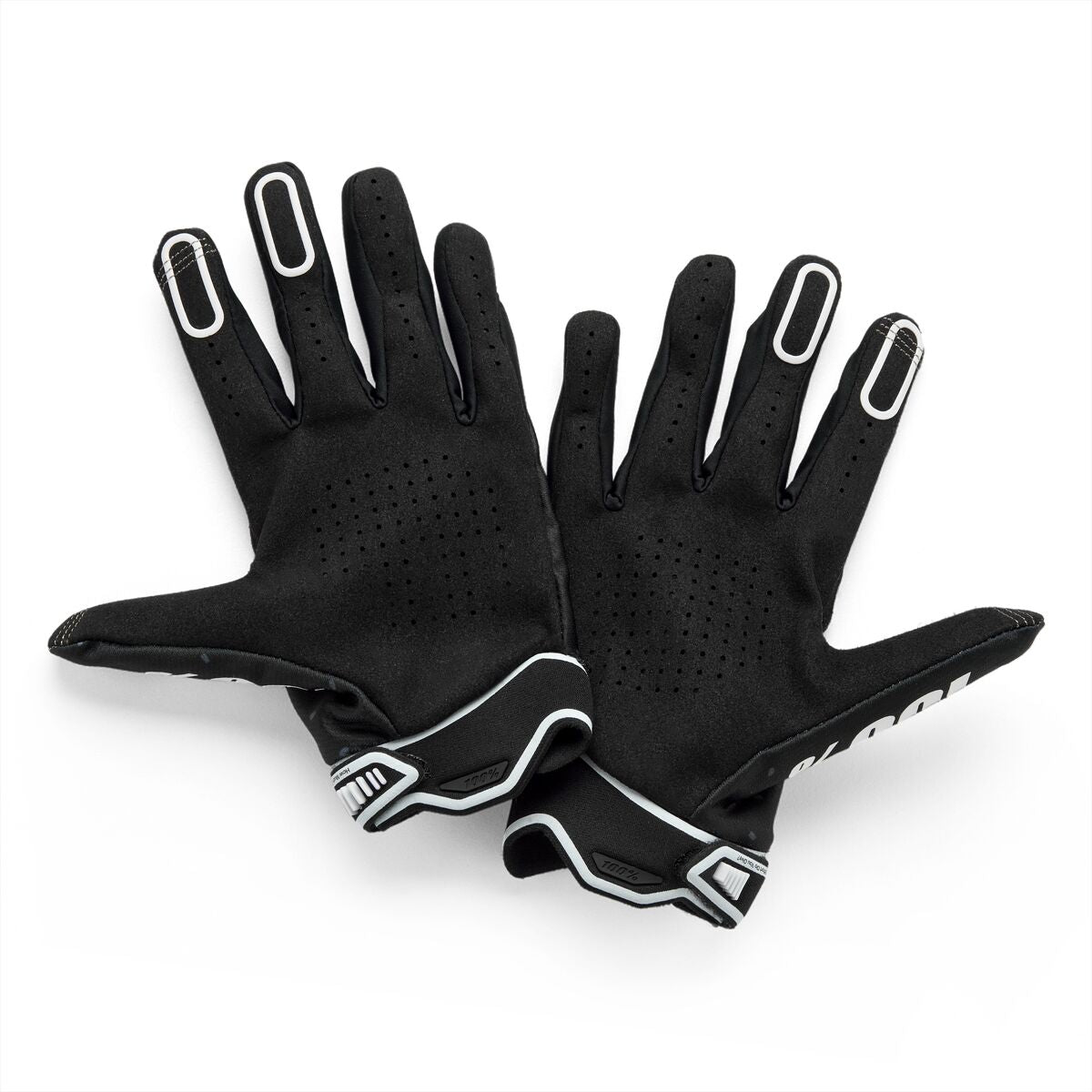 100% GLOVES RIDEFIT BLACK - XL 10046-00004