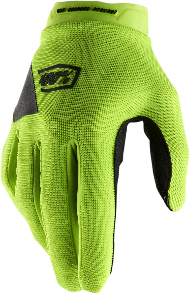 100% GLV RIDECAMP WMN YL/BK M 10013-00007