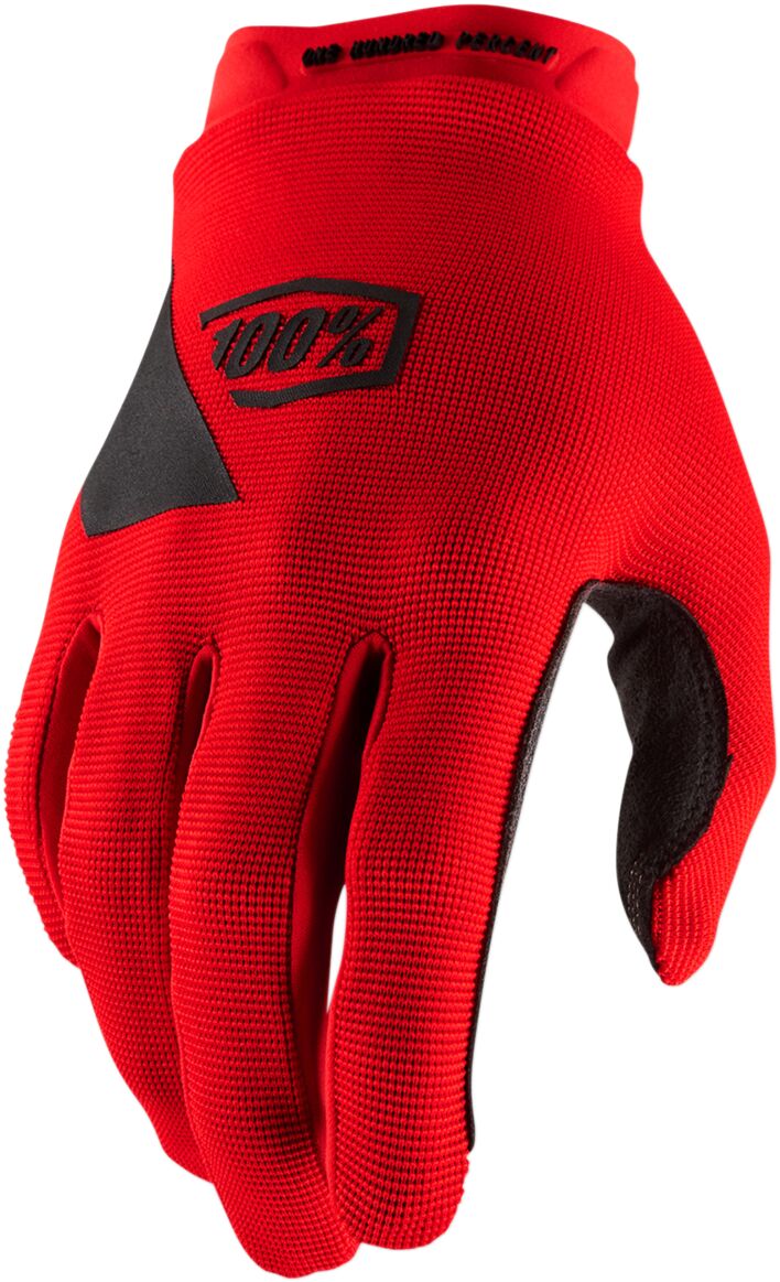 100% GLOVE RIDECAMP YTH RED LG 10012-00006