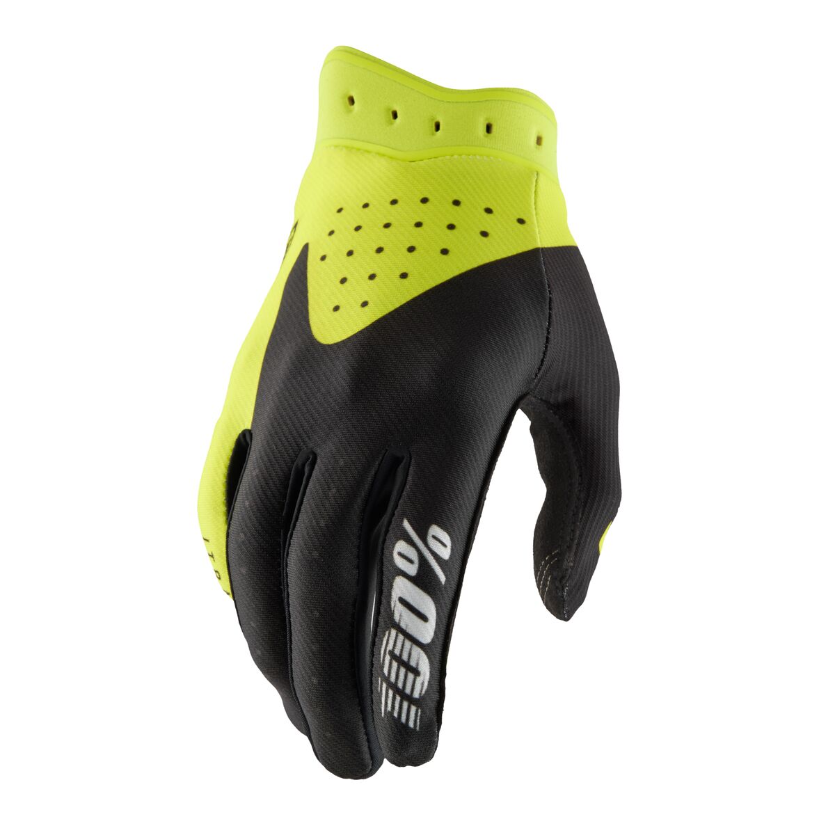 100% GLOVES ITRACK YOUTH BLACK/FLO 10045-00012