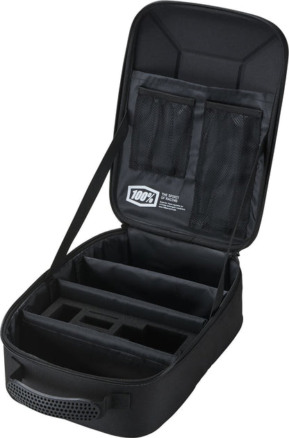 100% CASE GOGGLE 100% VALISE BLACK 29014-10004