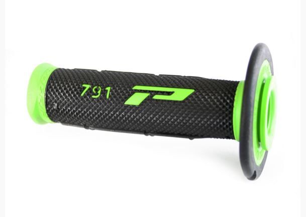 PRO GRIP GRIPS DOUBLE DENSITY OFFROAD 791 CLOSED END BLACK/GREEN PA079100VE02