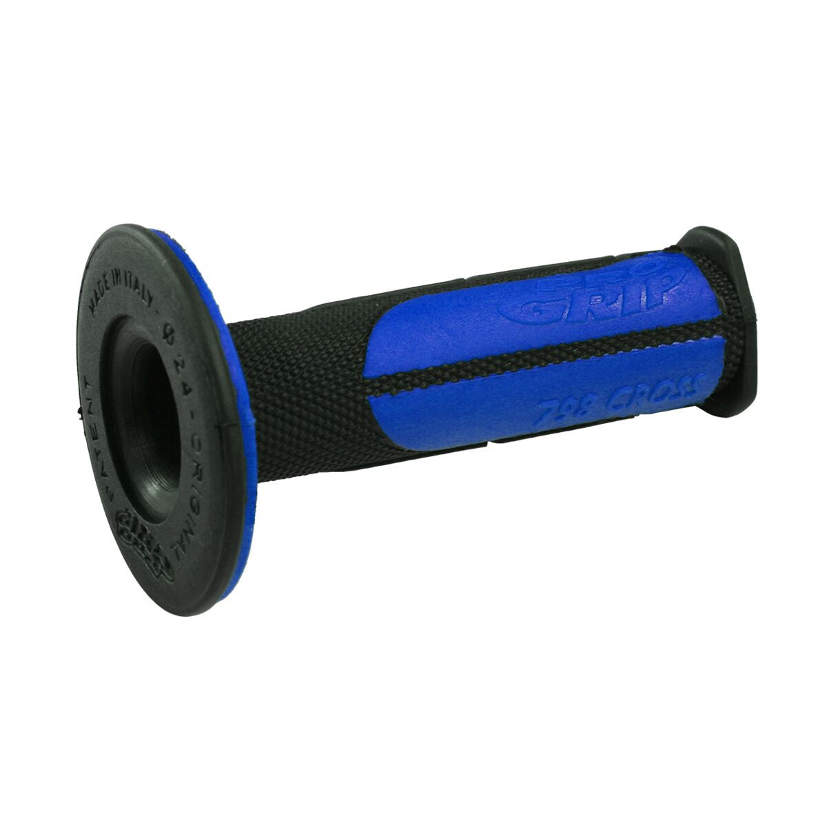 PRO GRIP GRIPS DOUBLE DENSITY OFFROAD 798 CLOSED END BLACK/BLUE PA079800NEBL
