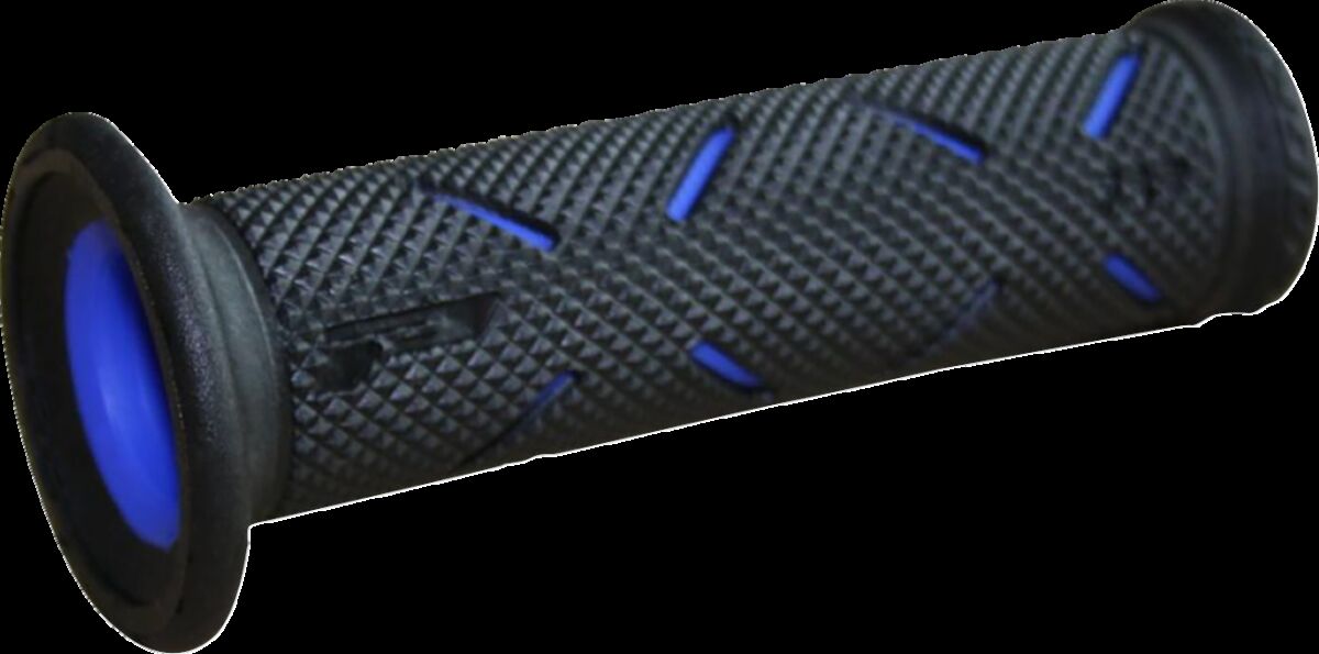 PRO GRIP GRIPS DOUBLE DENSITY ROAD 717 BLACK/BLUE PA071700BL02