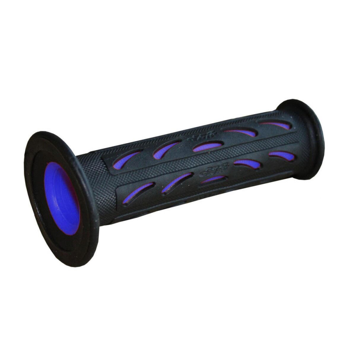 PRO GRIP GRIPS DOUBLE DENSITY ROAD 724 CLOSED END BLACK/BLUE PA072400BL02