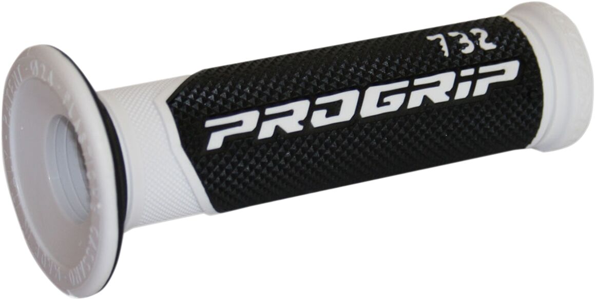 PRO GRIP GRIPS DOUBLE DENSITY ROAD 732 CLOSED END BLACK/WHITE PA073200BI02