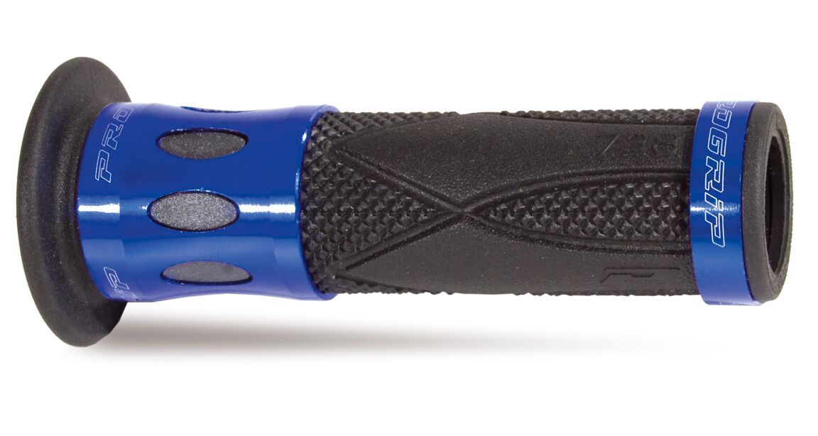 PRO GRIP GRIP ROAD 728 OPEN END ALUMINIUM RING BLACK/BLUE PA0728OECRBL