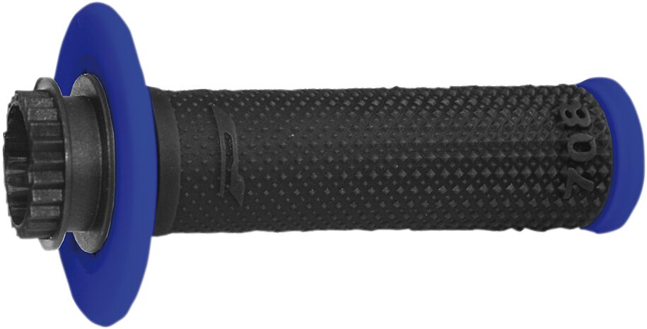 PRO GRIP 708 OFFROAD SINGLE DENSITY LOCK ON GRIPS BLUE/BLACK PA070800BL02