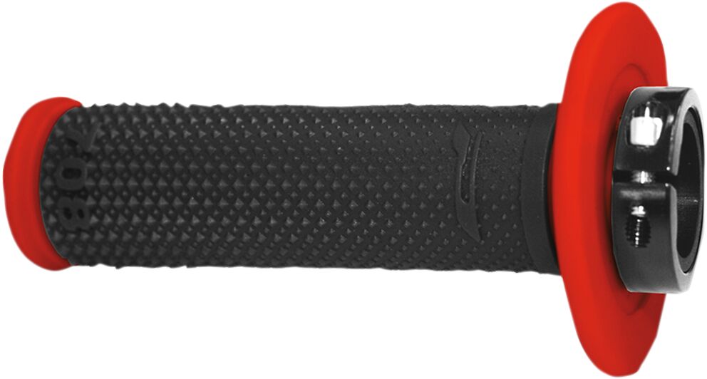 PRO GRIP 708 OFFROAD SINGLE DENSITY LOCK ON GRIPS RED/BLACK PA070800RO02