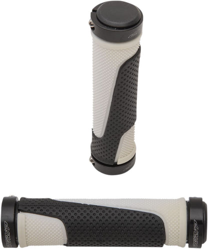 PRO GRIP 997 ATV/MTB LOCK ON DOUBLE DENSITY GRIPS OPEN END WHITE/BLACK PA099722BI02