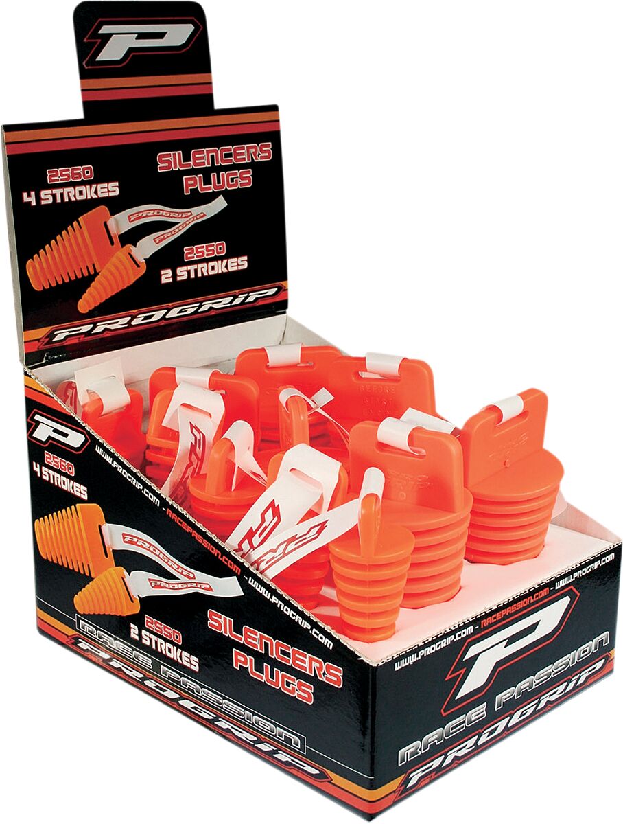 PRO GRIP SILENCER EXHAUST PLUG 2560/2550 12 PARTS BOXED KIT2550/2560