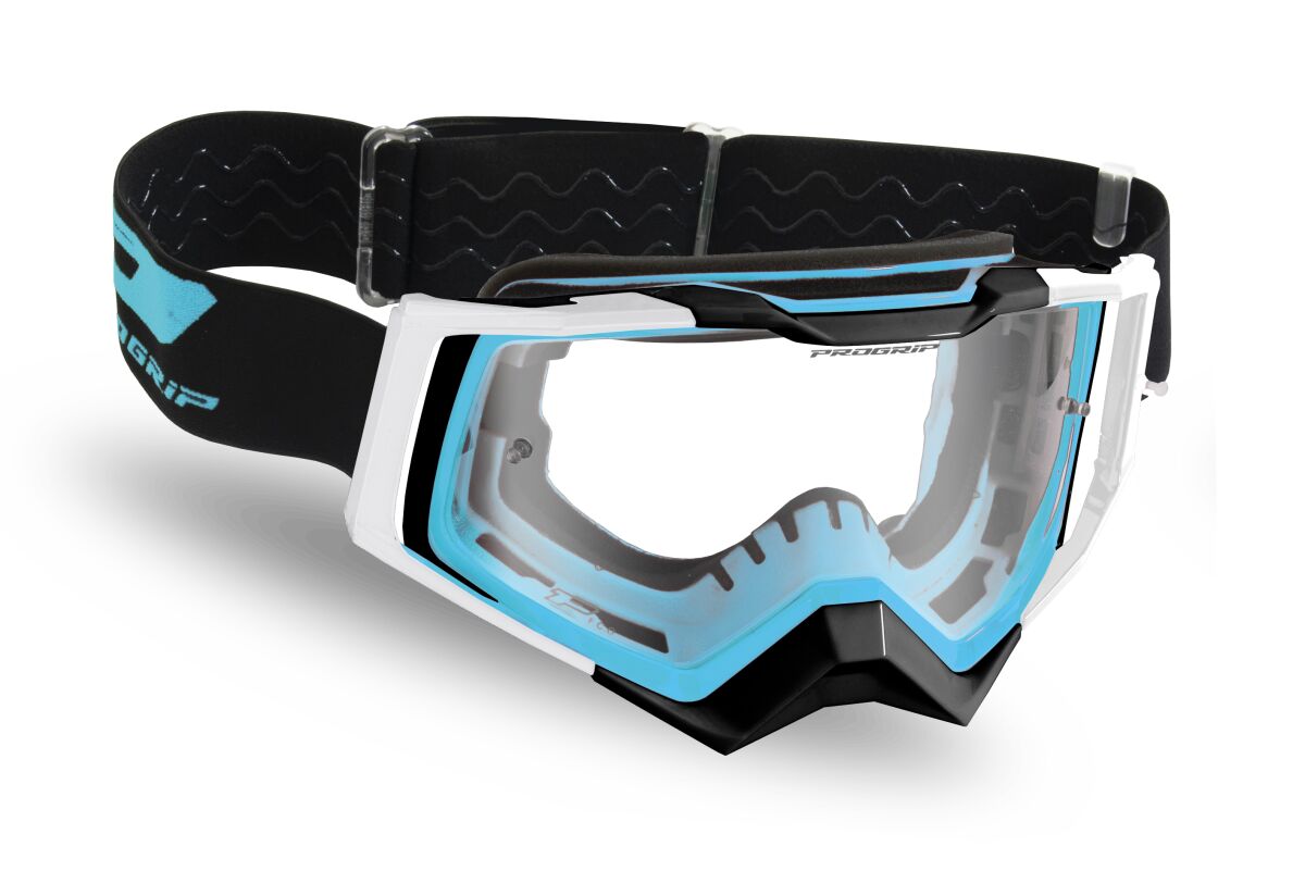 PRO GRIP GOGGLES 3309 RAPID BRW/CLEAR PZ3309TR-379