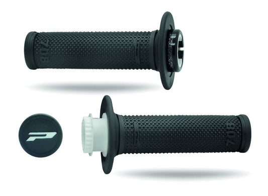 PRO GRIP GRIPS 708 LOCK ON BLACK PA070800-403