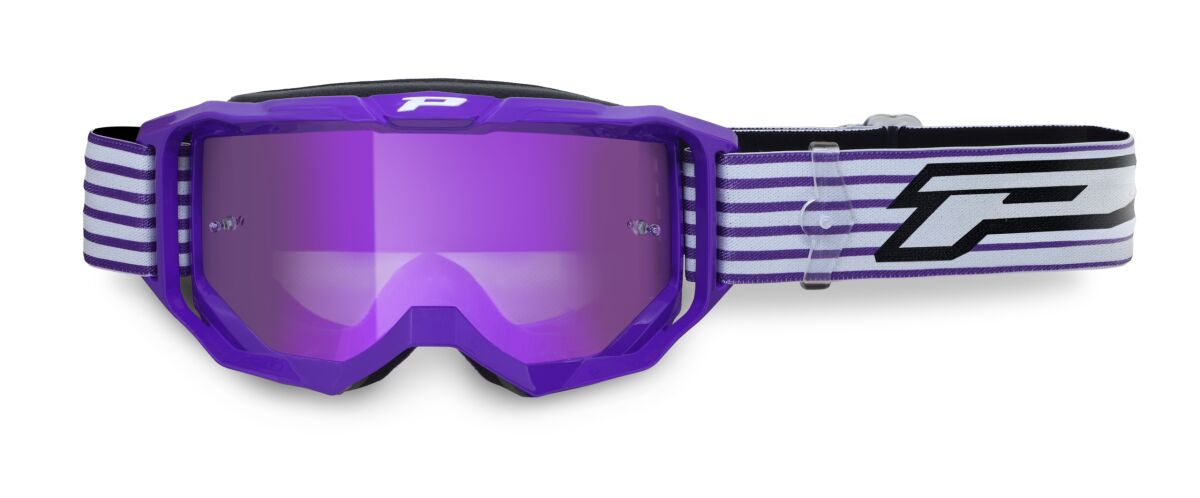 PRO GRIP GOGGLES 3300FL VISION GO VIOLET / MIRROR VIOLET PZ3300FL-418