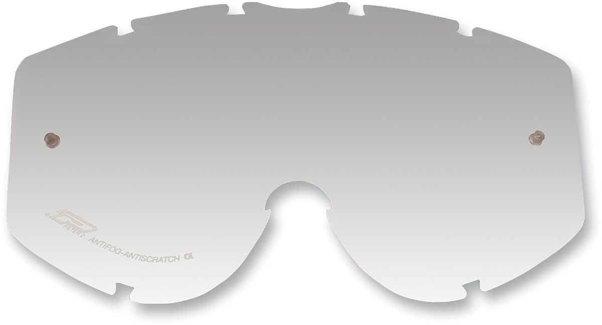 PRO GRIP LENS DOUBLE ANTI SCRATCH/FOG 3213 CLEAR PZ3213