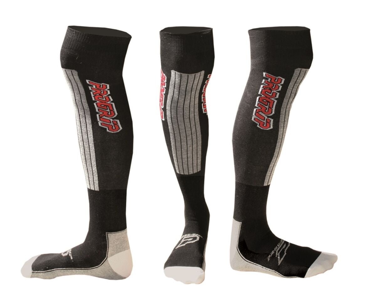 PRO GRIP SOCKS OVERKNEE BLACK/GRAY LARGE/X-LARGE PA9996LXL16