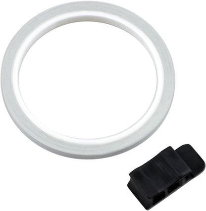 PRO GRIP WHEELTAPE ADHESIVE STRIP REFLECTIVE 5025 WHITE PZ5025APBI