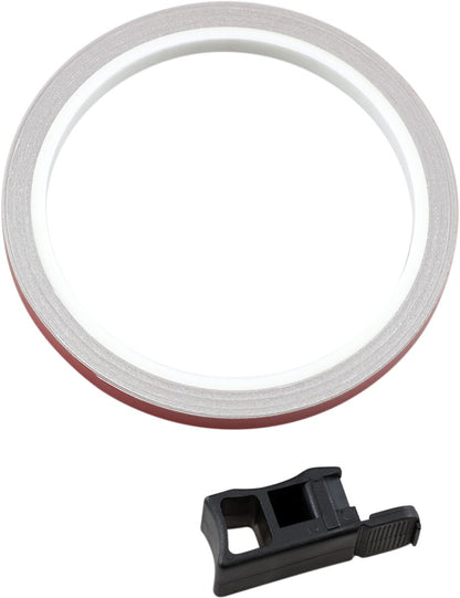 PRO GRIP WHEELTAPE ADHESIVE STRIP REFLECTIVE 5025 RED PZ5025APRO