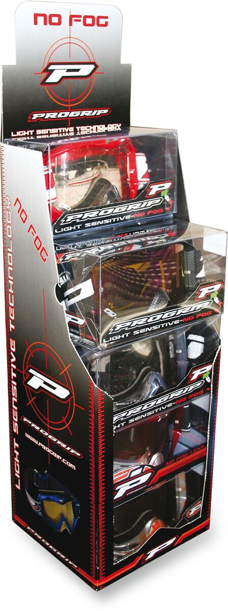 PRO GRIP DISPLAY COUNTER CARTON FOR GOGGLES 10-PC. PZ9992