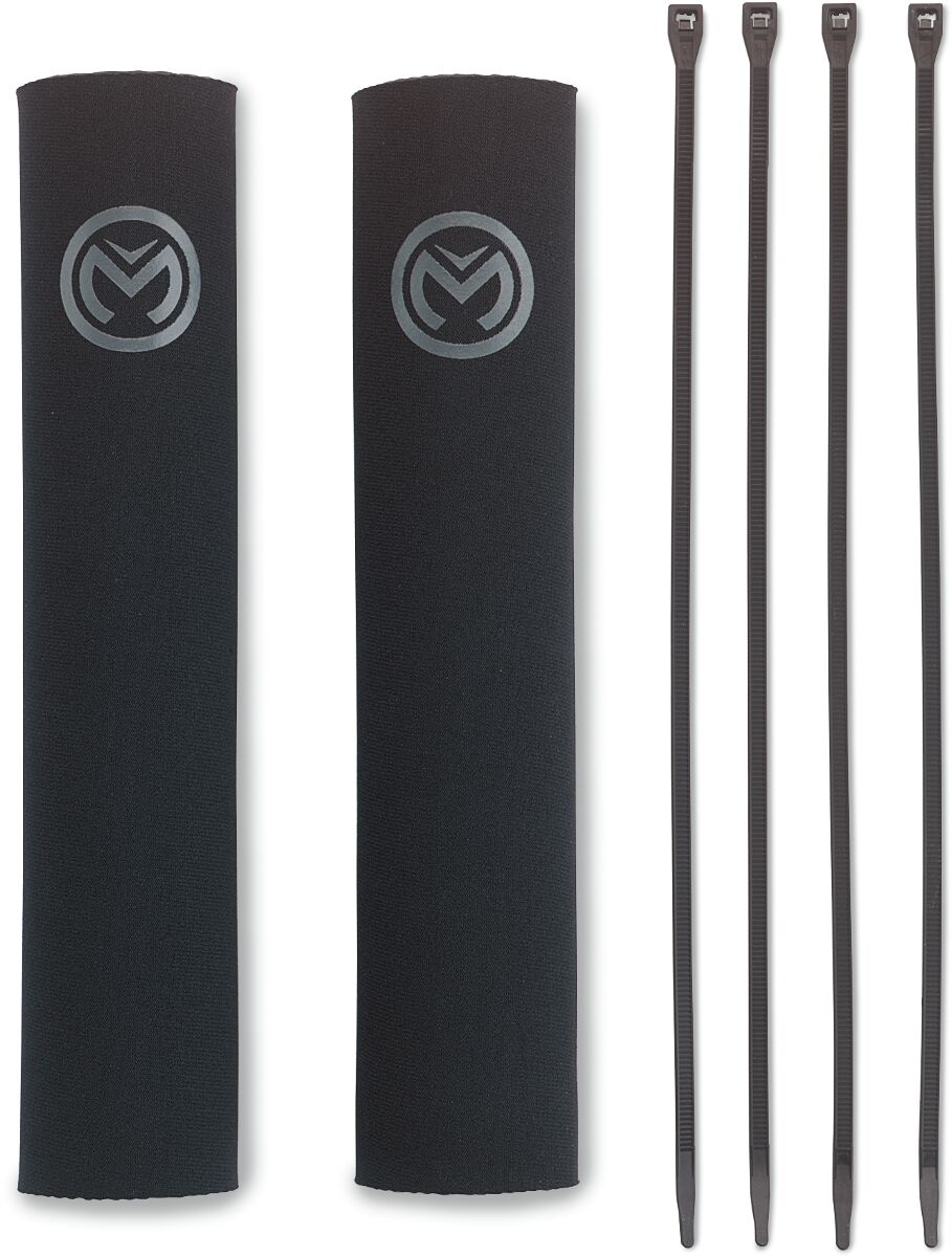 MOOSE STANDARD FORK SKINS 32MM-43MM NEOPRENE BLACK PCFS11
