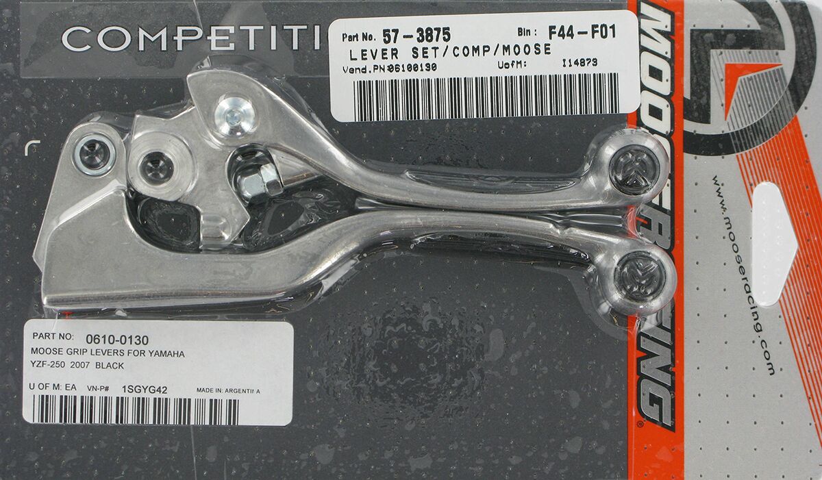 MOOSE COMPETITION LEVERS SET BLACK 1SGYG42