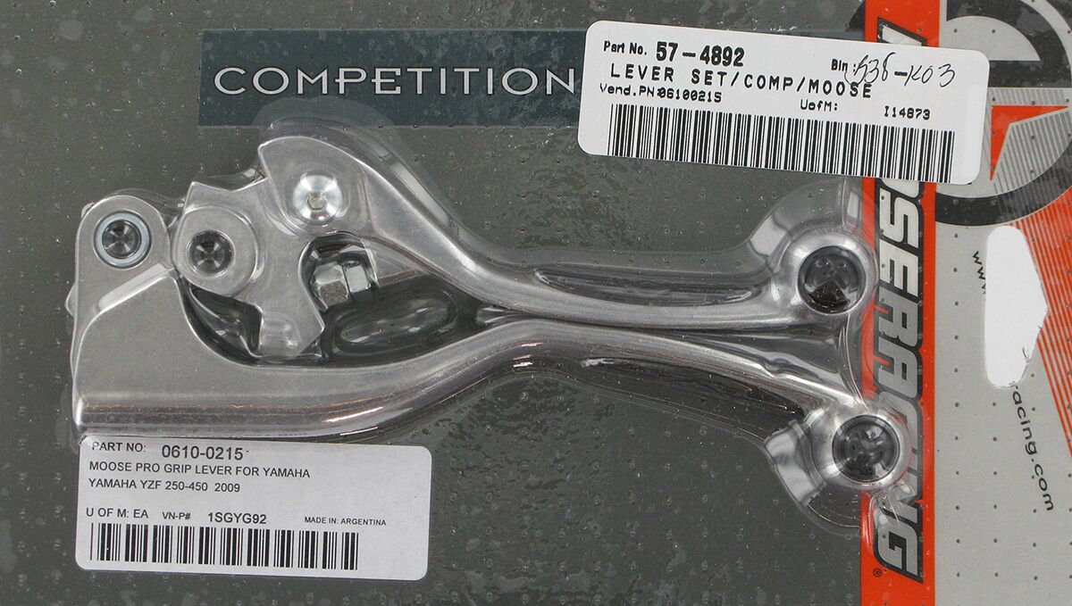 MOOSE COMPETITION LEVERS SET BLACK 1SGYG92