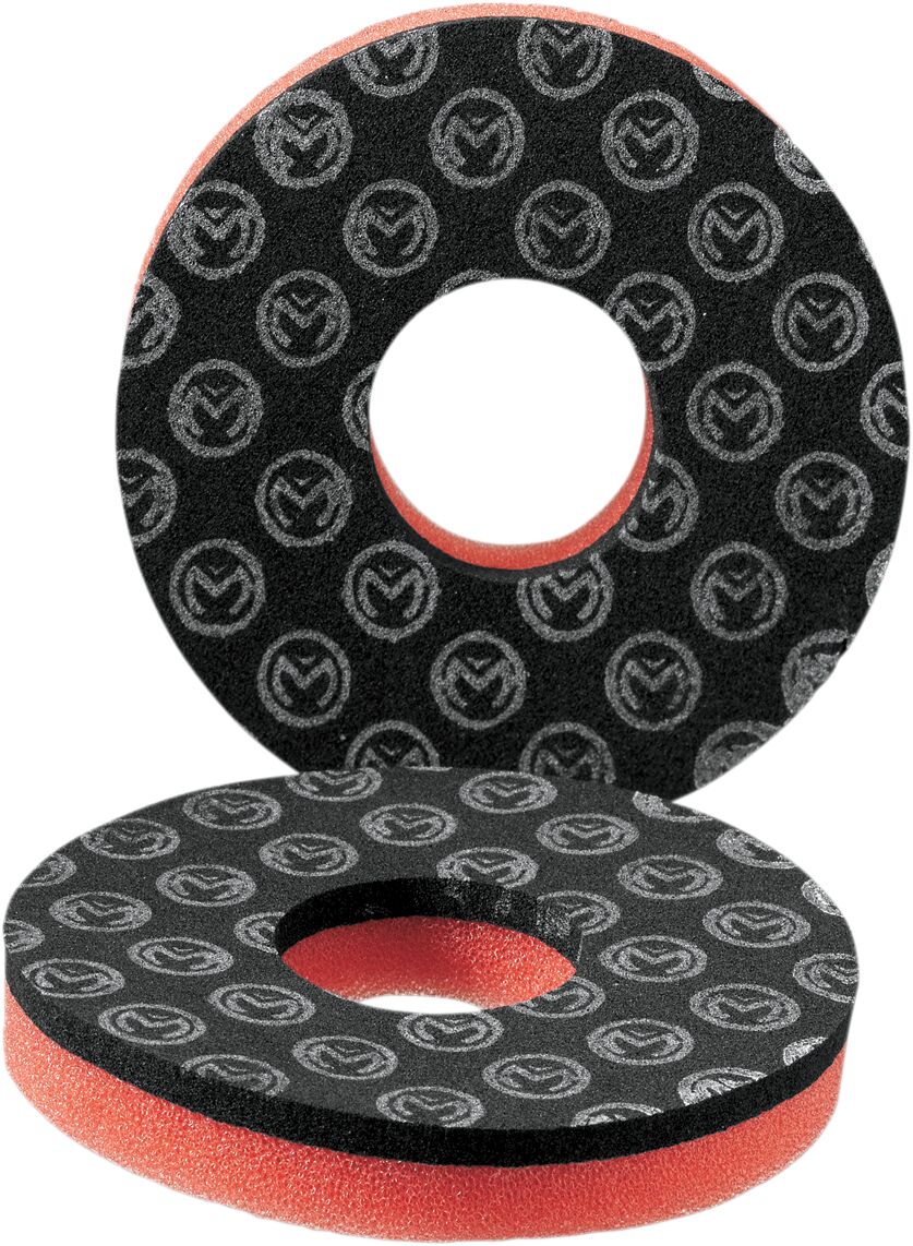 MOOSE DUAL LAYER GRIP DONUT BLACK/RED DT-07-01