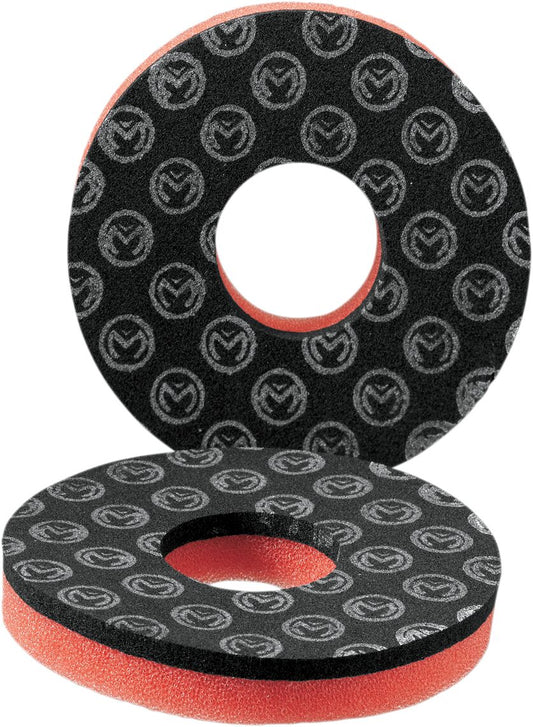 MOOSE DUAL LAYER GRIP DONUT BLACK/RED DT-07-01