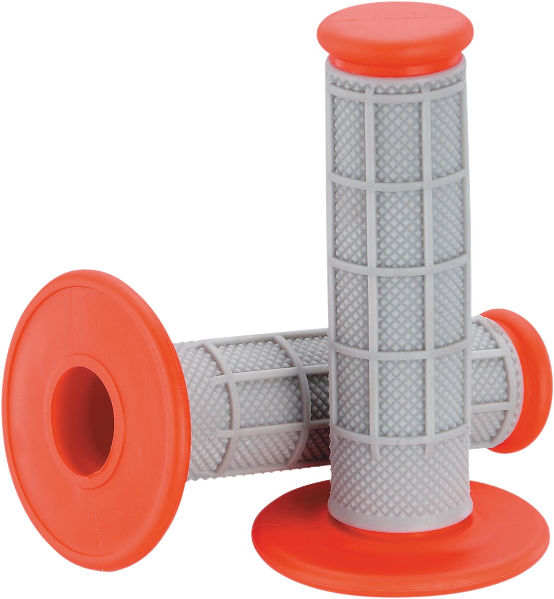 MOOSE QUALIFIER™ HALF WAFFLE GRIPS GRAY/RED 1MG0715-ERM