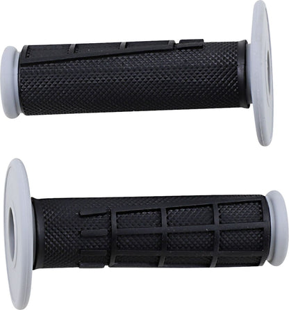 MOOSE Black Half Waffle Compound Grips 1MG2315-BEM