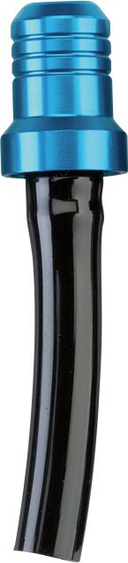 MOOSE VENT CAP ONE WAY VALVE ALUMINUM BLUE DT-08-02