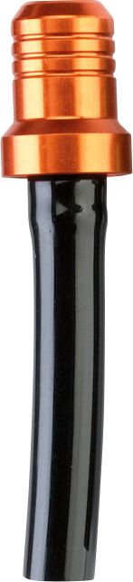 MOOSE VENT CAP ONE WAY VALVE ALUMINUM ORANGE DT-08-04