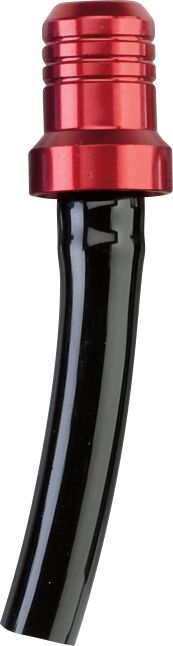 MOOSE VENT CAP ONE WAY VALVE ALUMINUM RED DT-08-05