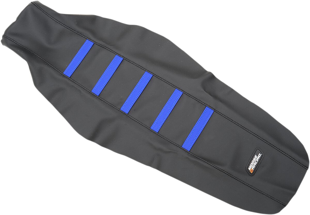 MOOSE SEAT COVER RIBBED RUBBERIZED BLUE HQV12516-332RT
