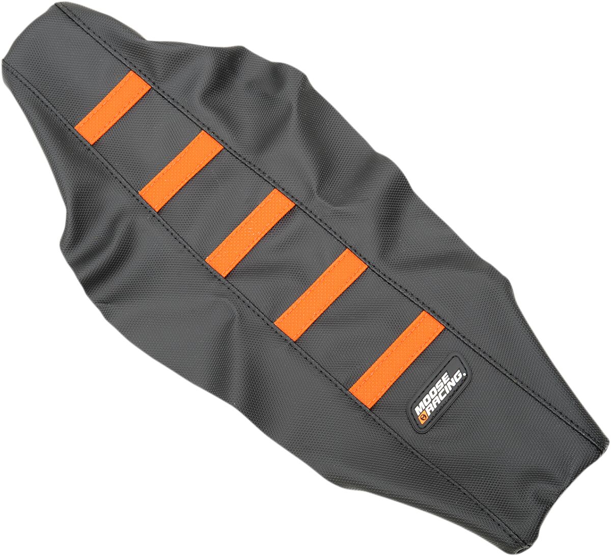 MOOSE SEAT COVER RIBBED RUBBERIZED ORANGE KTM6516-336RT