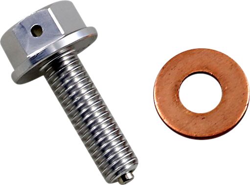 MOOSE DRAIN PLUG MAGNETIC SLVR T14-1081S