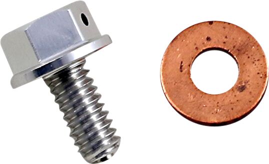 MOOSE DRAIN PLUG MAGNETIC SLVR T14-2083S