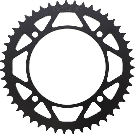 MOOSE REAR SPROCKET / 47 TEETH / 520 PITCH / BLACK / STEEL 1210-895-47-STL