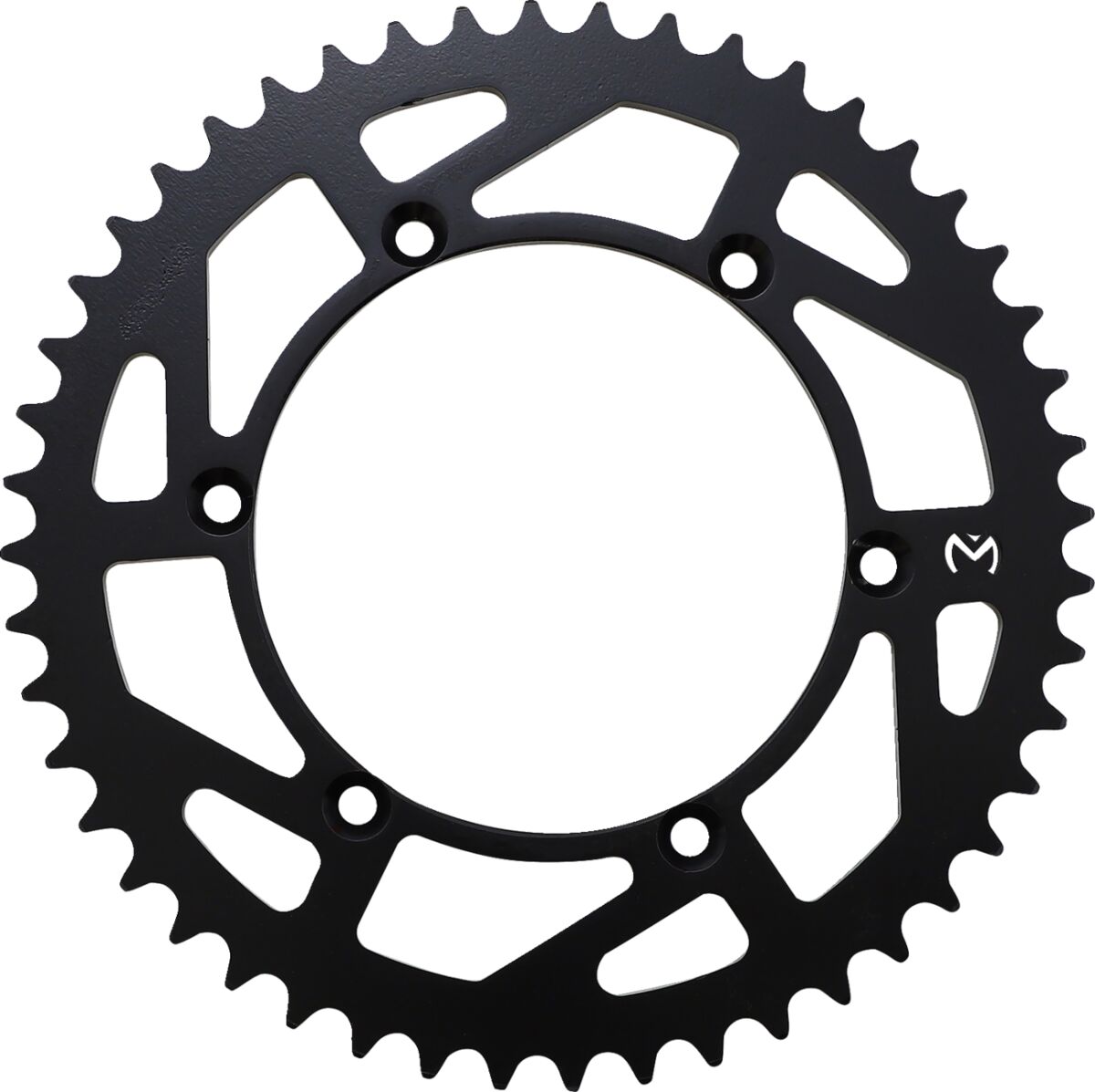 MOOSE REAR SPROCKET / 48 TEETH / 520 PITCH / BLACK / STEEL 1210-460-48-STL
