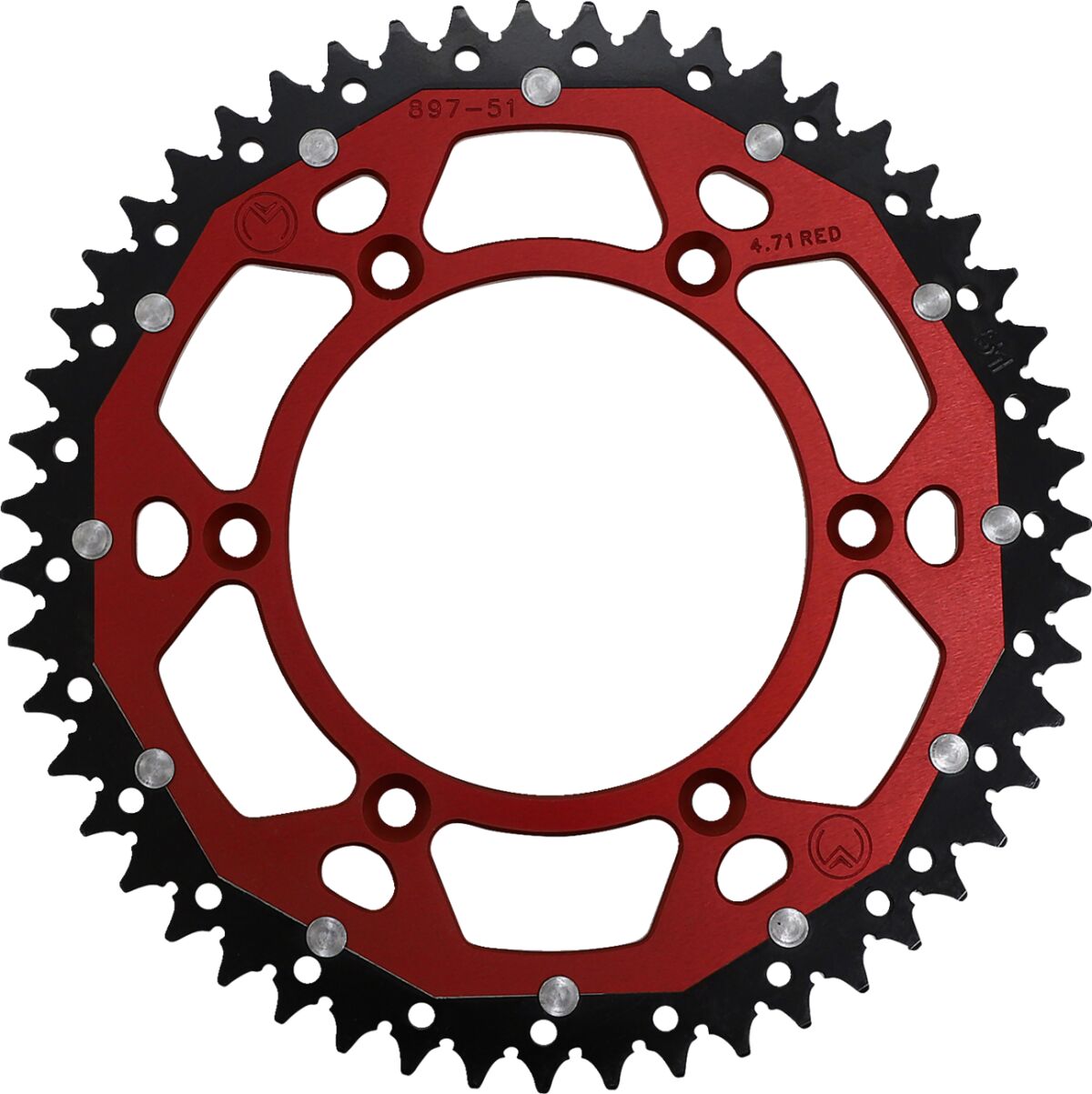MOOSE SPROCKET DUAL MSE 51 RD 1210-897-51-13X