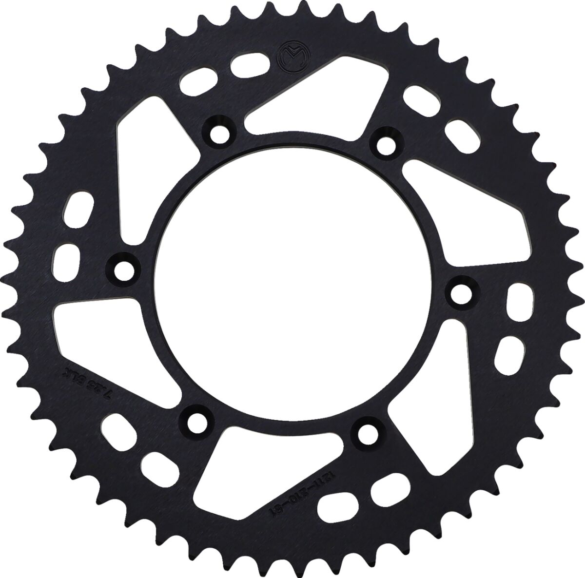 MOOSE REAR SPROCKET 51 TEETH ALUMINIUM BLACK 1211-210-51-10