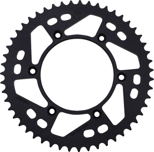 MOOSE REAR SPROCKET 51 TEETH ALUMINIUM BLACK 1211-210-51-10