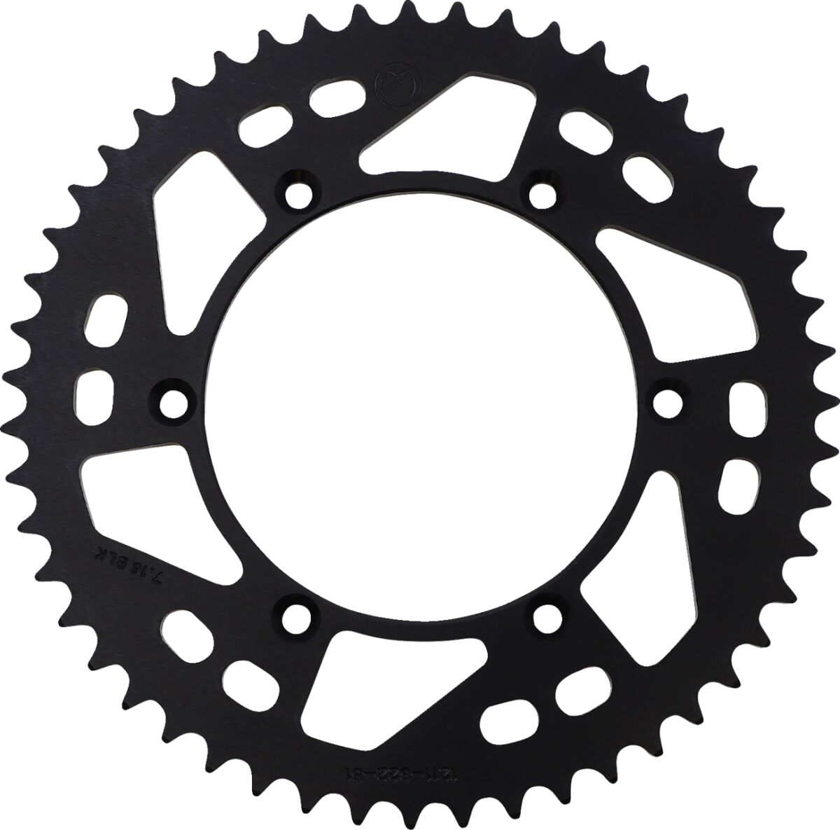 MOOSE REAR SPROCKET 51 TEETH ALUMINIUM BLACK 1211-822-51-10