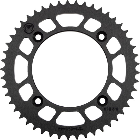 Moose Rear Sprocket 49 Teeth Aluminium Black 1211-895-49-10